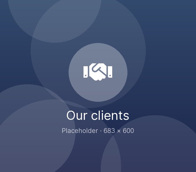 Placeholder: Our clients